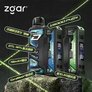 Zgar冰熊卡帶拋棄式15000口 【買三送主機】